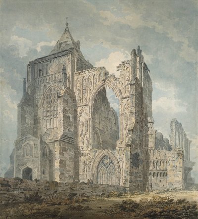 Crowland Abbey, Lincolnshire, 1793-94 von Thomas Girtin